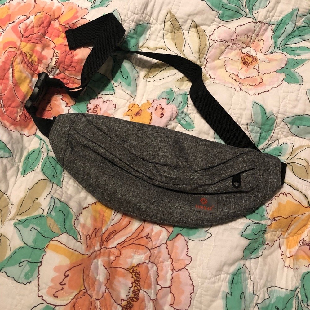 Gray Fanny Pack